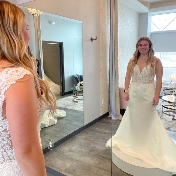 NWT Pronovias Carlo Wedding Gown - Picture 6 of 6